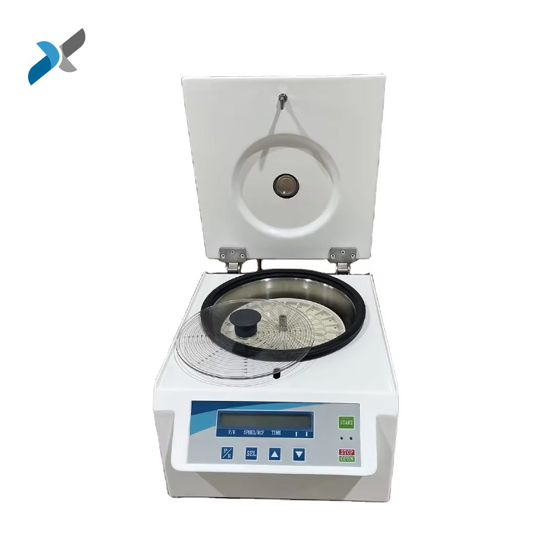 Laboratory Table Top Blood Hematocrit Capillary Centrifuge 12 24 Tubes Micro Hematocrit Blood Centrifuge Machine