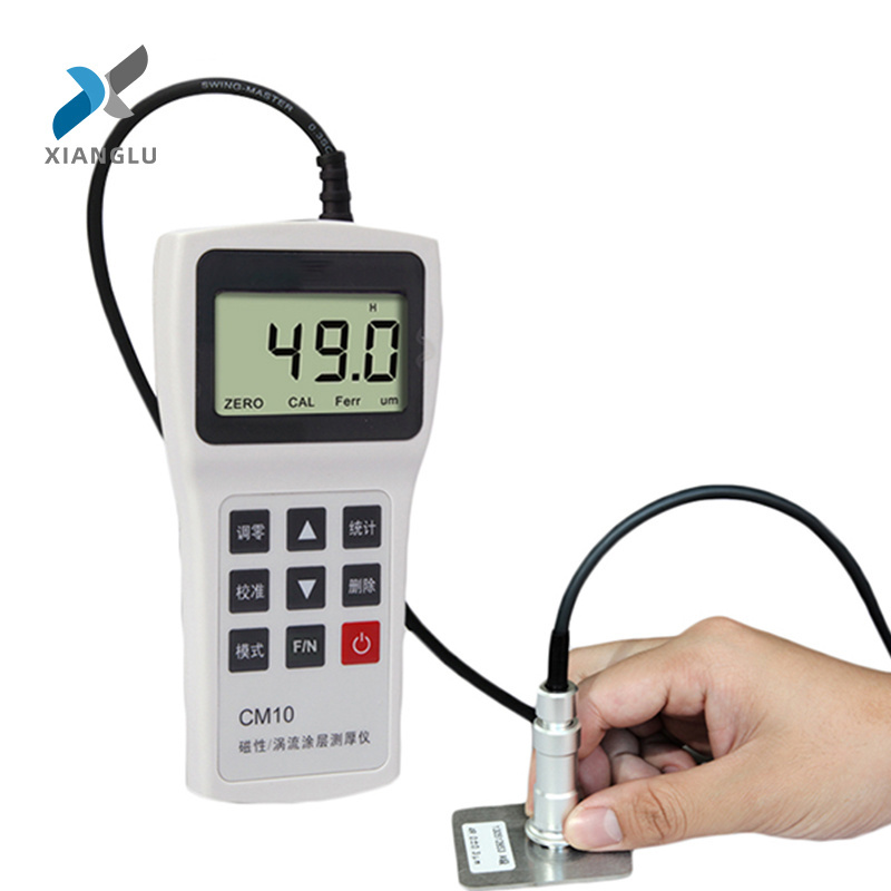 XIANGLU  Digital Painting Thickness Meter Mini Lcd Car Coating Thickness Gauge Handheld Digital Paint Testing Thickness Gauge