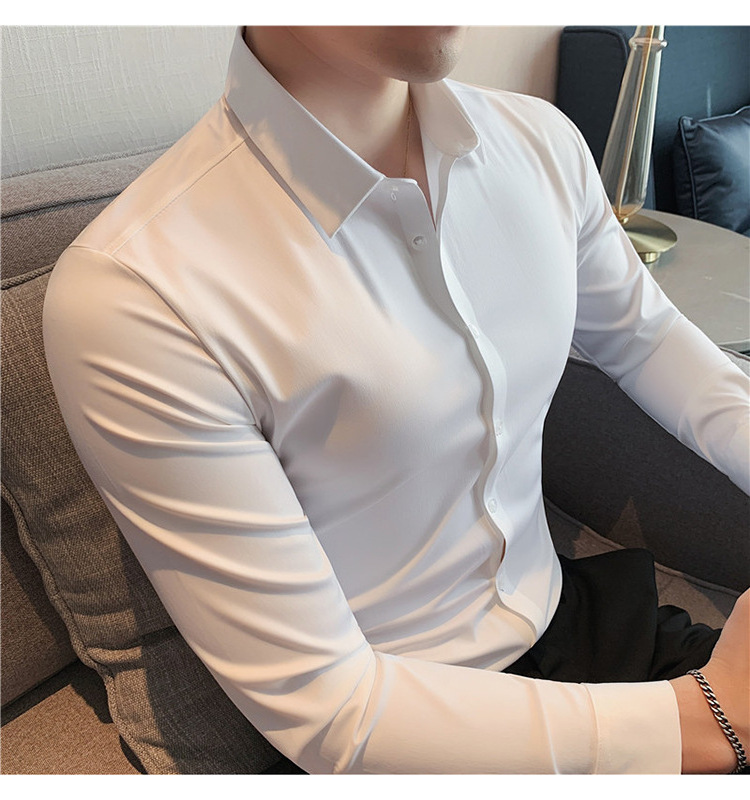 men clothes ,Men's Stylish Workout Check Design Long Sleeve Formal Casual Clothing Dress Shirt For Men ,Plus Size Men's Shirts