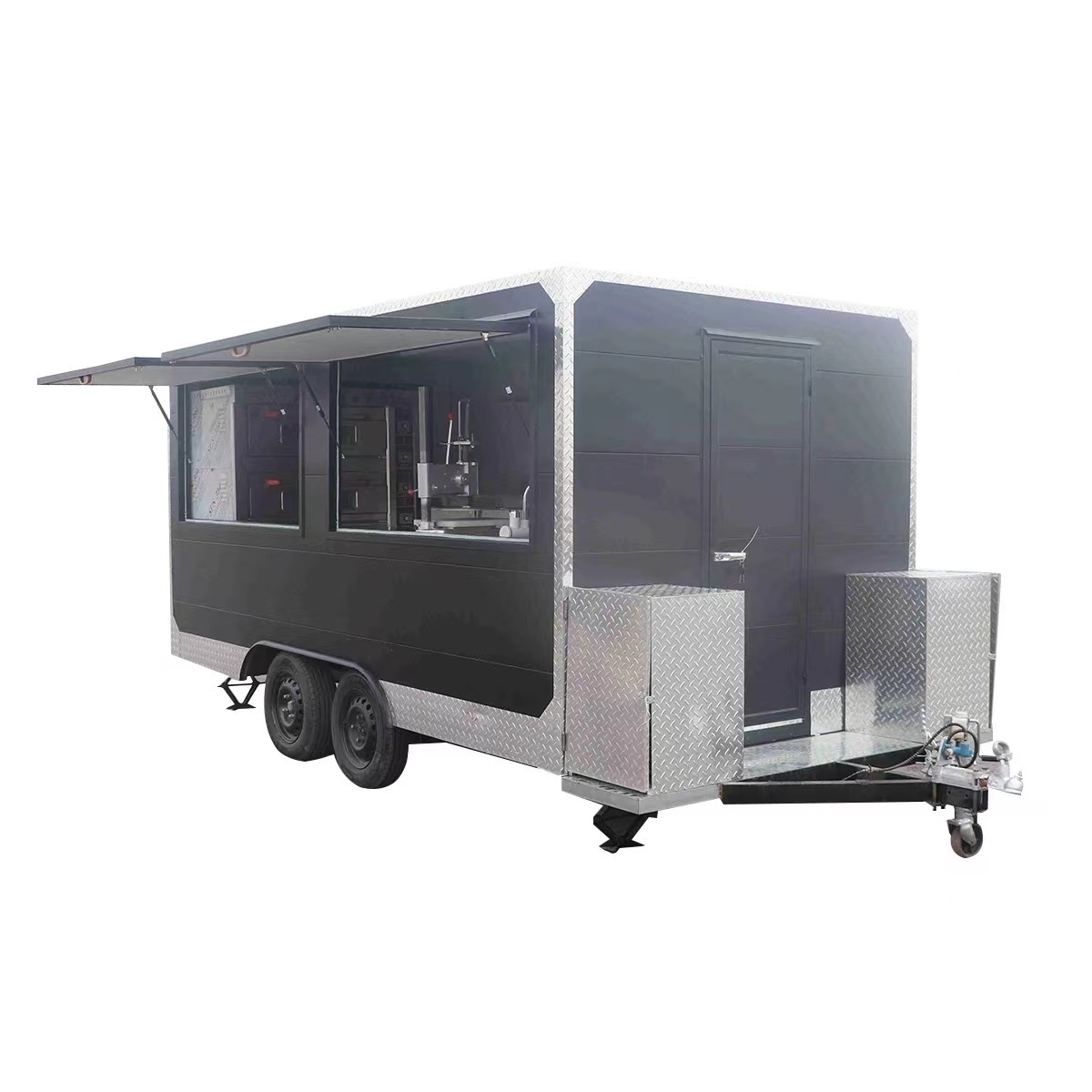 The latest popular coffee bike dog beauty trailer  mobile store  mobile food cart