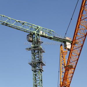 Model types QTZ200 construction hoist flat-top tower crane of sale