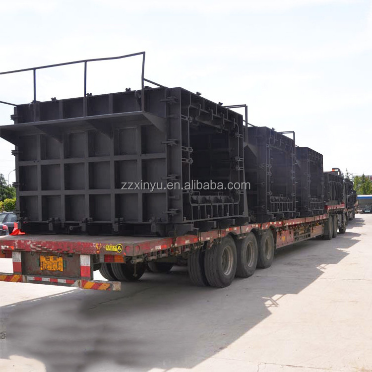 Durable precast concrete box culvert pipe mould culvert prices culvert mould