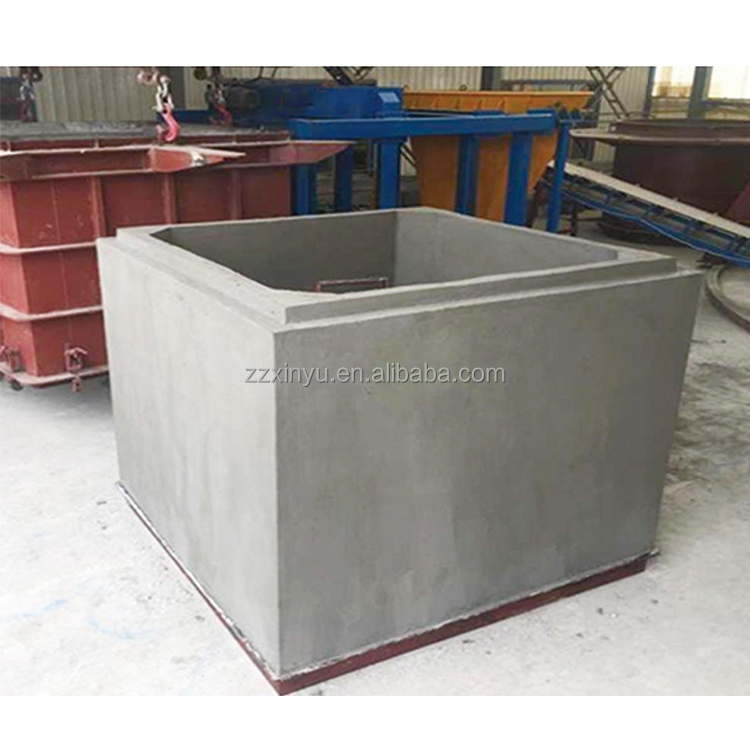 factory price precast concrete box culvert mould, cement block molds for sale