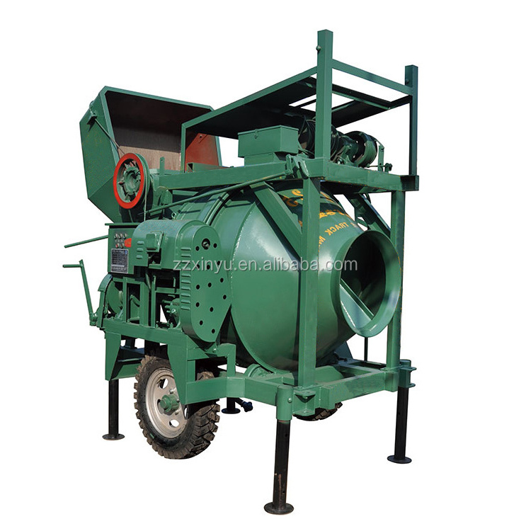 Construction Industry Diesel self loading concrete mixer machines lift