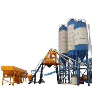 SIEMENS automatic ready mixed sand stone cement mixer plant cement mixing station price