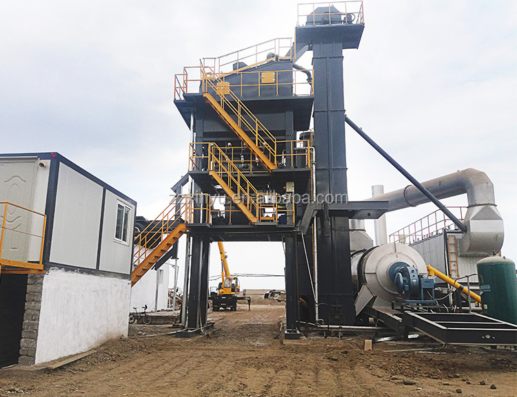 Factory direct batching mix 160Tph portable mobile asphalt plant