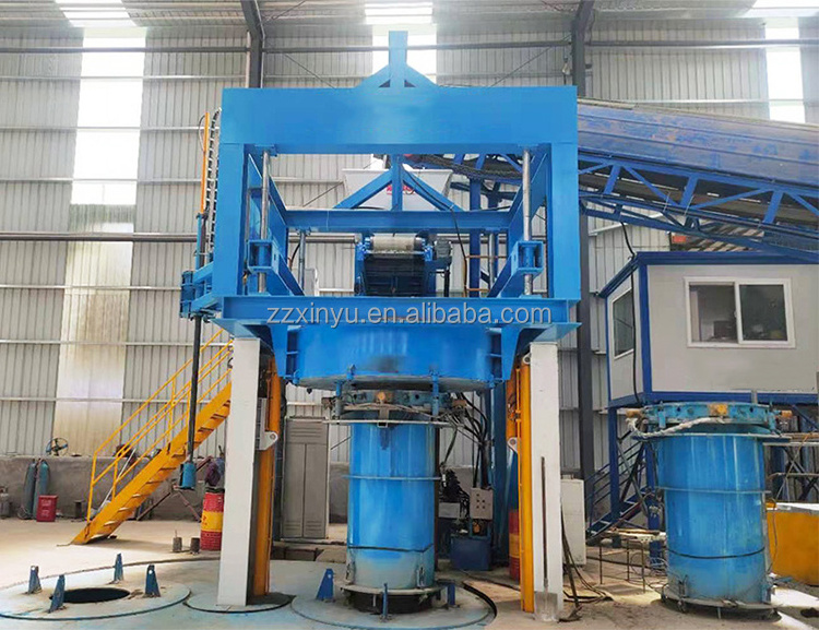 Precast vertical vibration used concrete pipe forming machine for sale