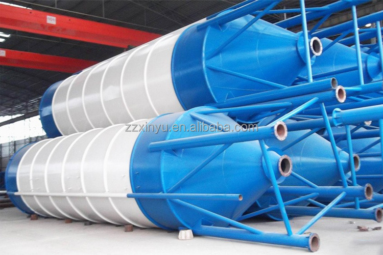 portable mobile silo cement storage mini 300tons 200tons 150tons 35tons cement silo for sale