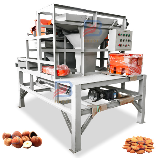 Hot Sale Walnut Shelling Machine/Almond Cracker/Hazelnut Cracking Machine