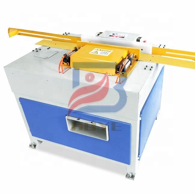 Wooden pallet notching machine/wood pallet groove stringers notcher/groove cutting machine