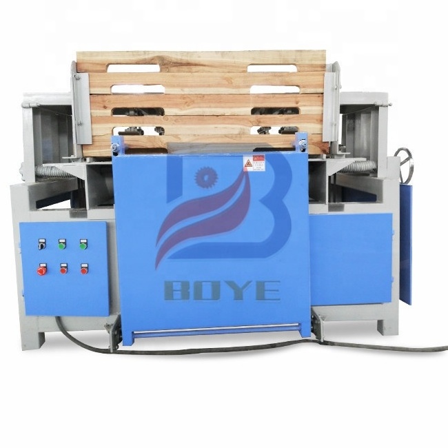 Wooden pallet notching machine/wood pallet groove stringers notcher/groove cutting machine