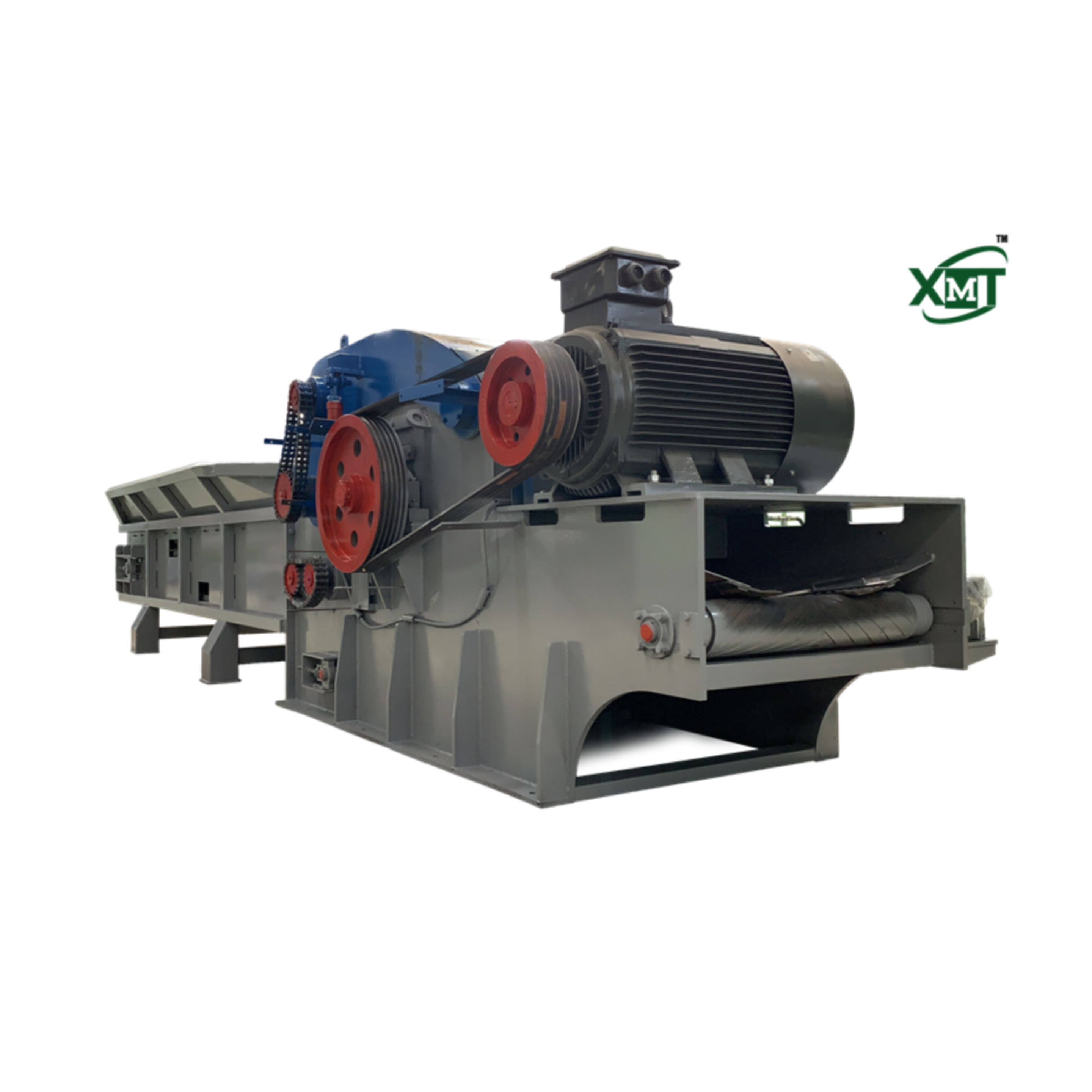 Comprehensive wood crusher automatic nail removal tree branch crusher Large wood chip machine