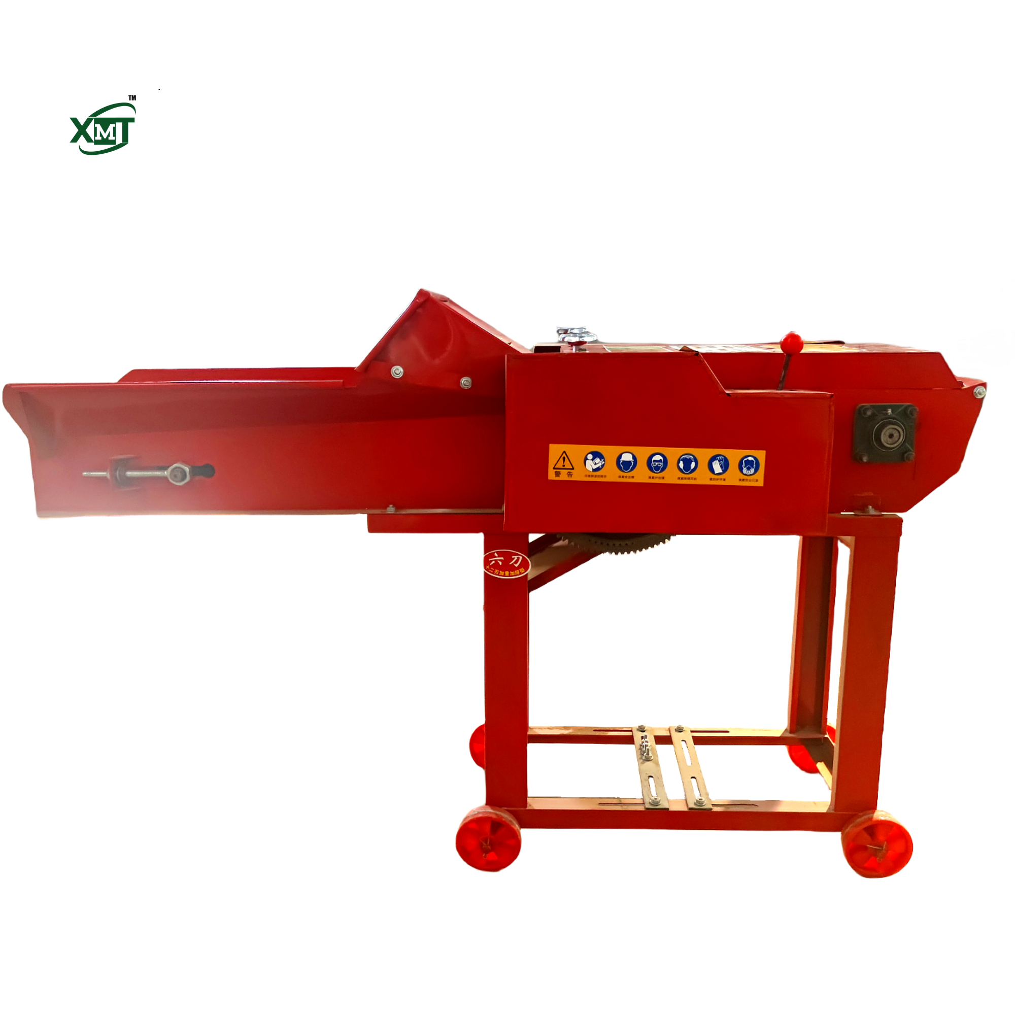 Electric Agricultural Straw and Corn Chopper Rapid discharge household guillotine straw kneading machine chaff cutter machine