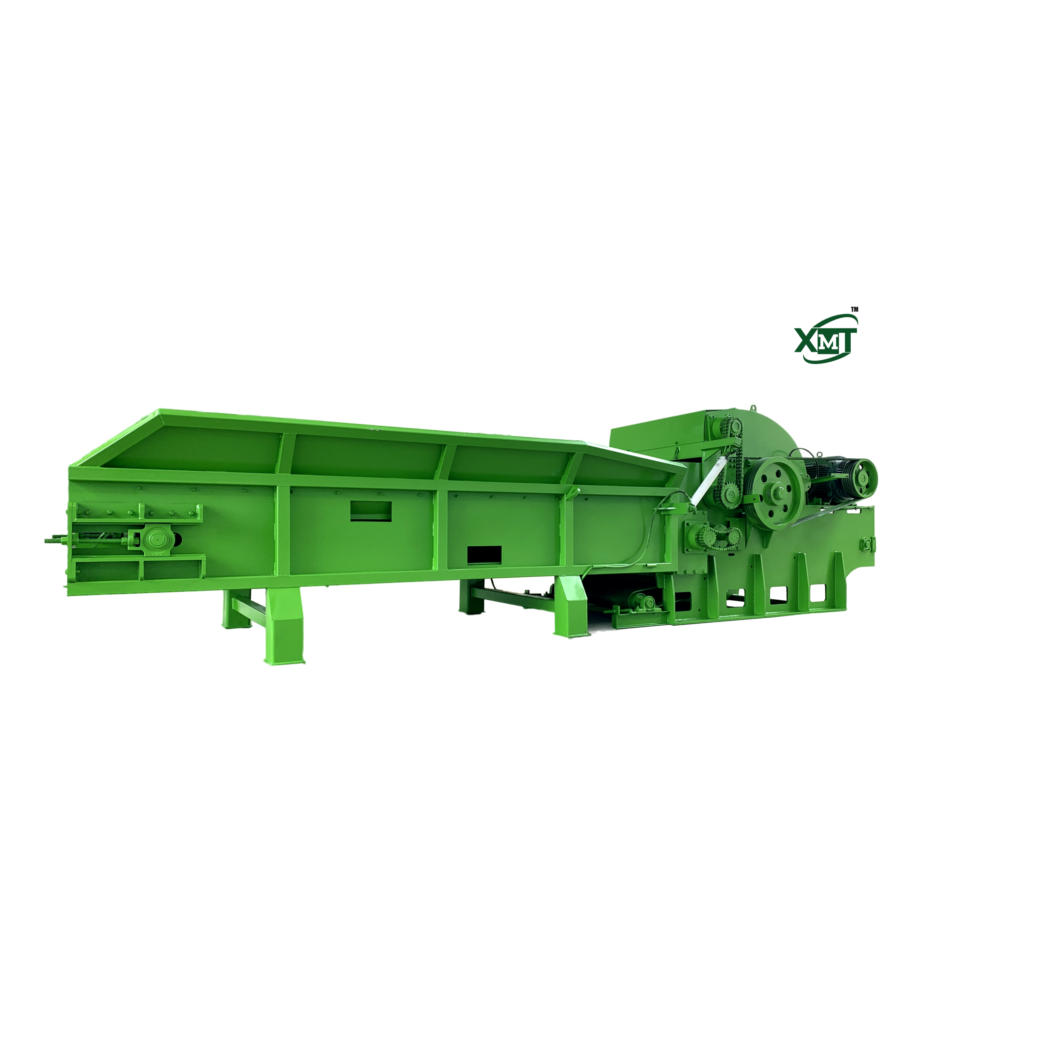 Comprehensive wood crusher automatic nail removal tree branch crusher Large wood chip machine