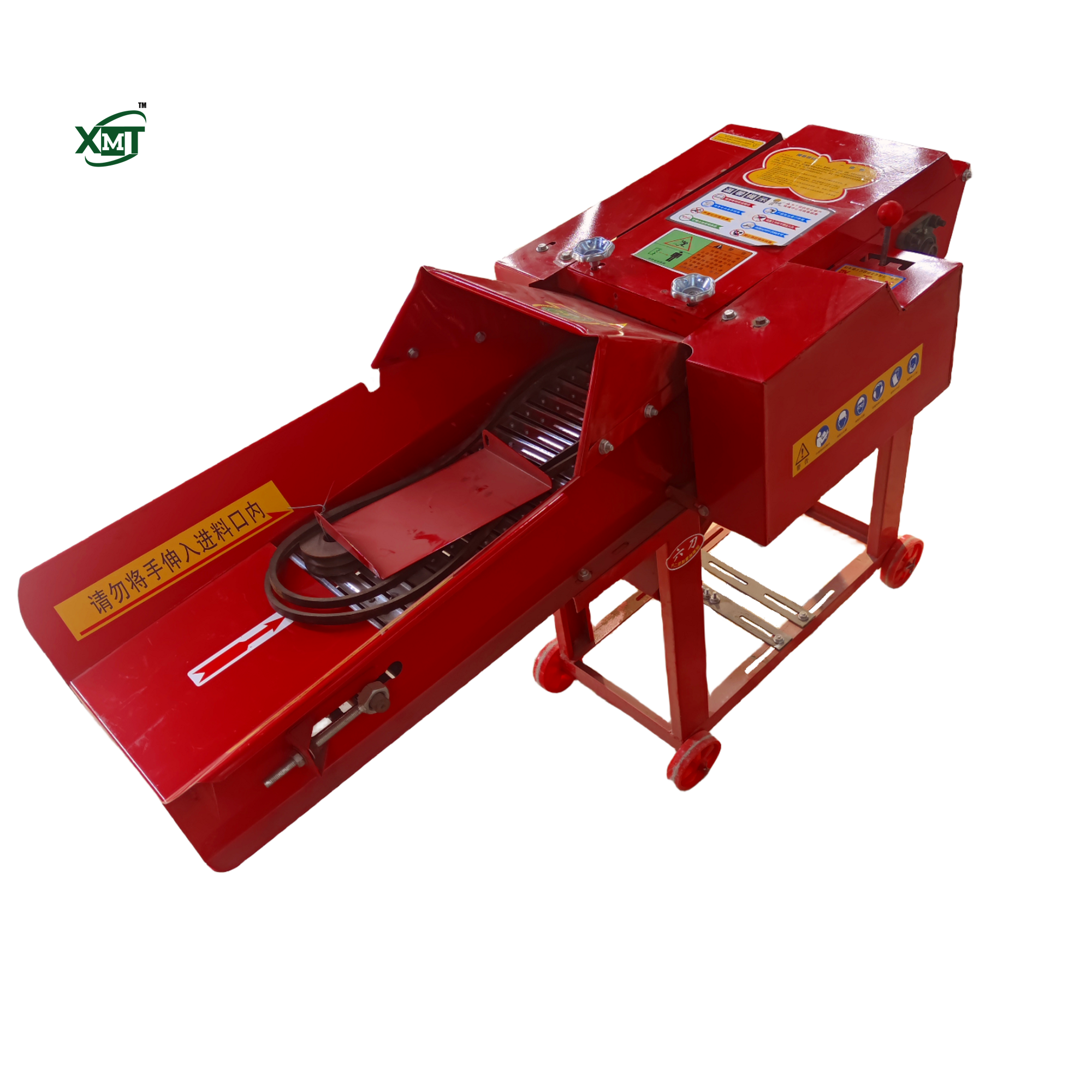 Electric Agricultural Straw and Corn Chopper Rapid discharge household guillotine straw kneading machine chaff cutter machine