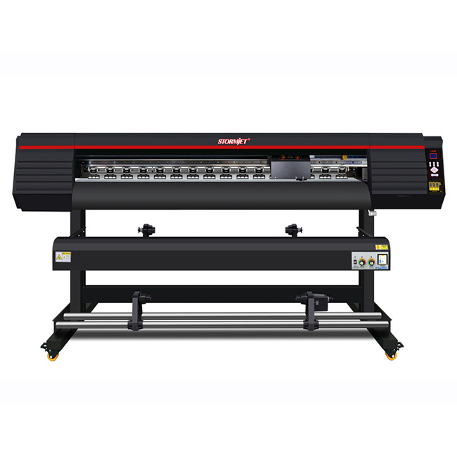 low cost Stormjet SJ7160 eco solvent printer for outdoor printing