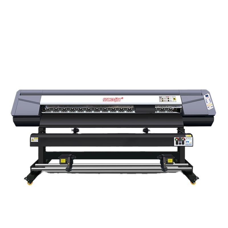 STORMJET  1.8m Digital Inkjet Printer Tarpaulin Printer Sticker Printing Machine i3200 Eco Solvent Printer