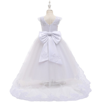 New children's clothing flower girl skirt children's party dress fluffy skirt lace princess dress