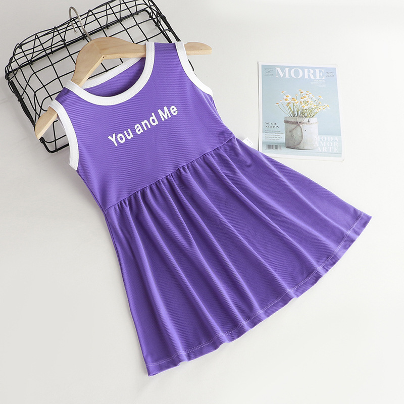 2023 summer girl's dress children's dress baby sundress casual children's clothes