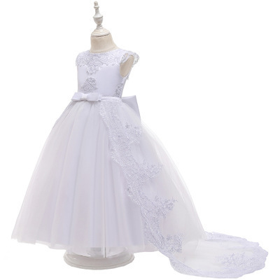 New children's clothing flower girl skirt children's party dress fluffy skirt lace princess dress