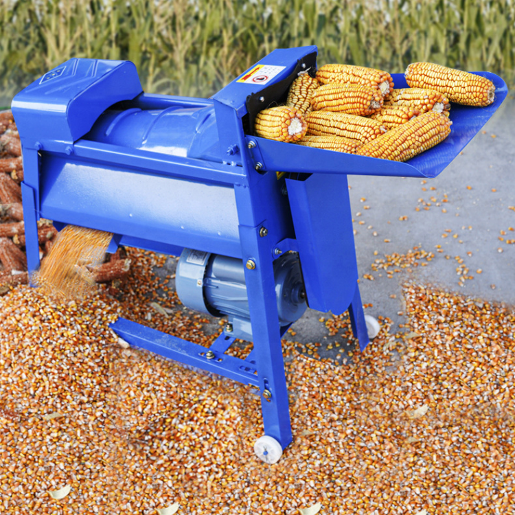 Multifunction Electric Small Portable Sorghum Soybean Multi Crop Rice Wheat Maize Peeler Corn Sheller Thresher