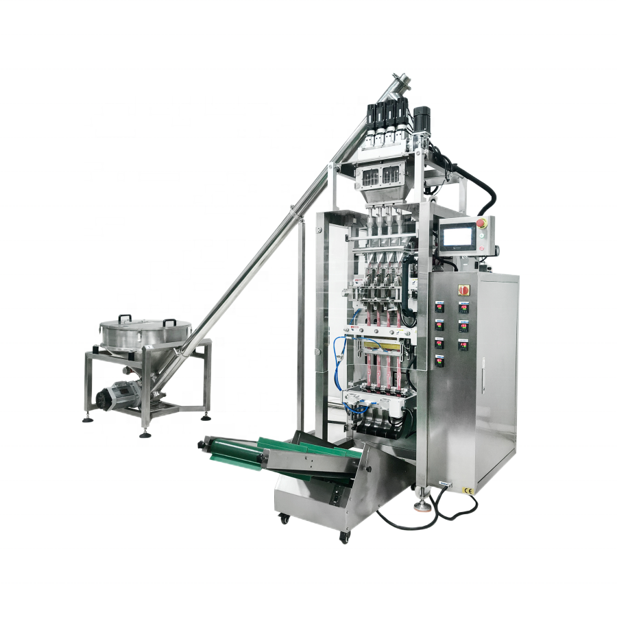 Multi-functio Automatic Weighing Sunflower Seed Petnut Packing 10 Heads Packaging Machine