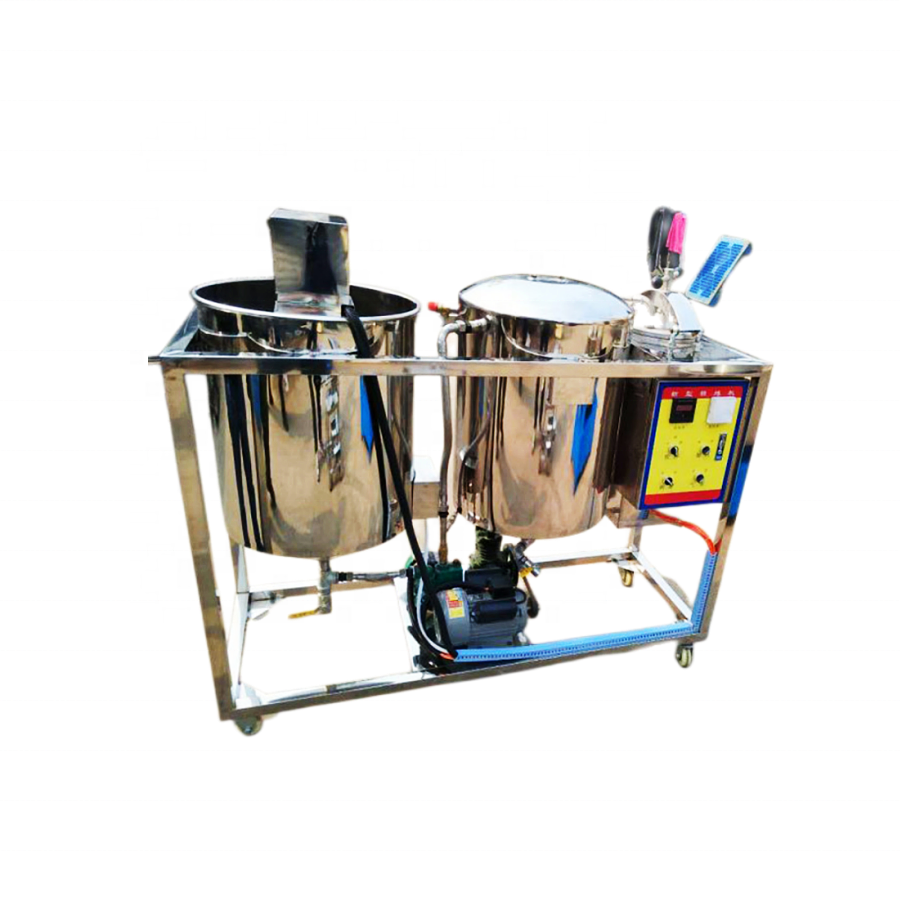 Stainless steel refining machine, peanut rapeseed oil, sesame oil residue and degreasing equipment