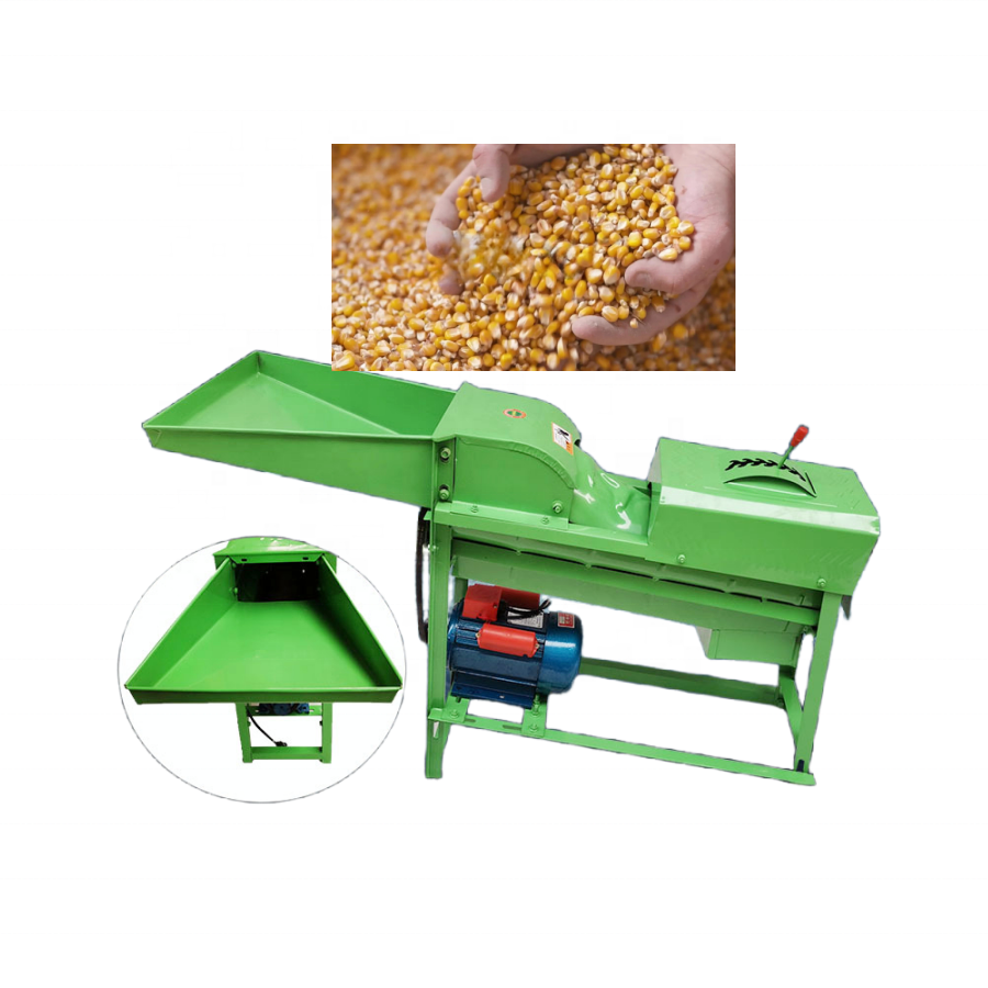 Multifunction Electric Small Portable Sorghum Soybean Multi Crop Rice Wheat Maize Peeler Corn Sheller Thresher