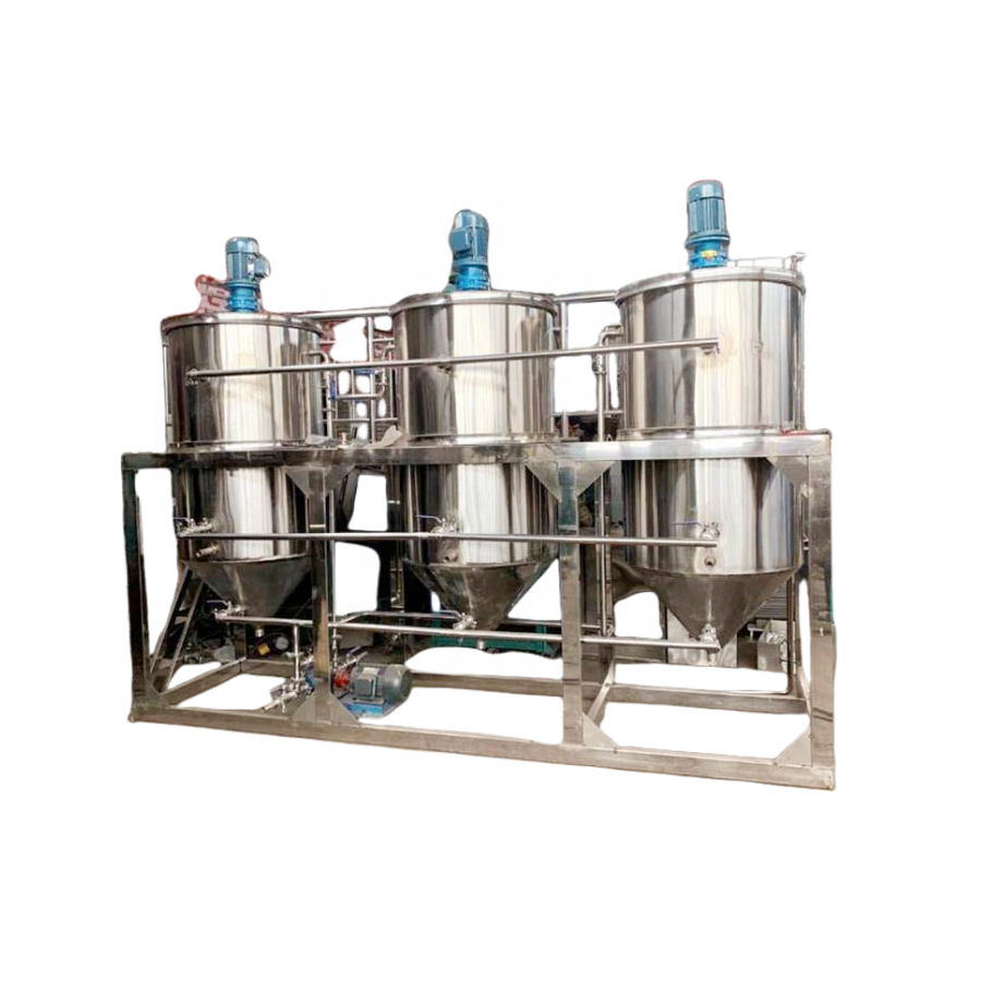 Stainless steel refining machine, peanut rapeseed oil, sesame oil residue and degreasing equipment