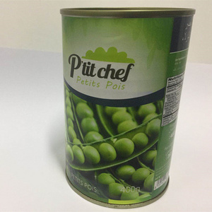 Delicious chineses canned green peas price