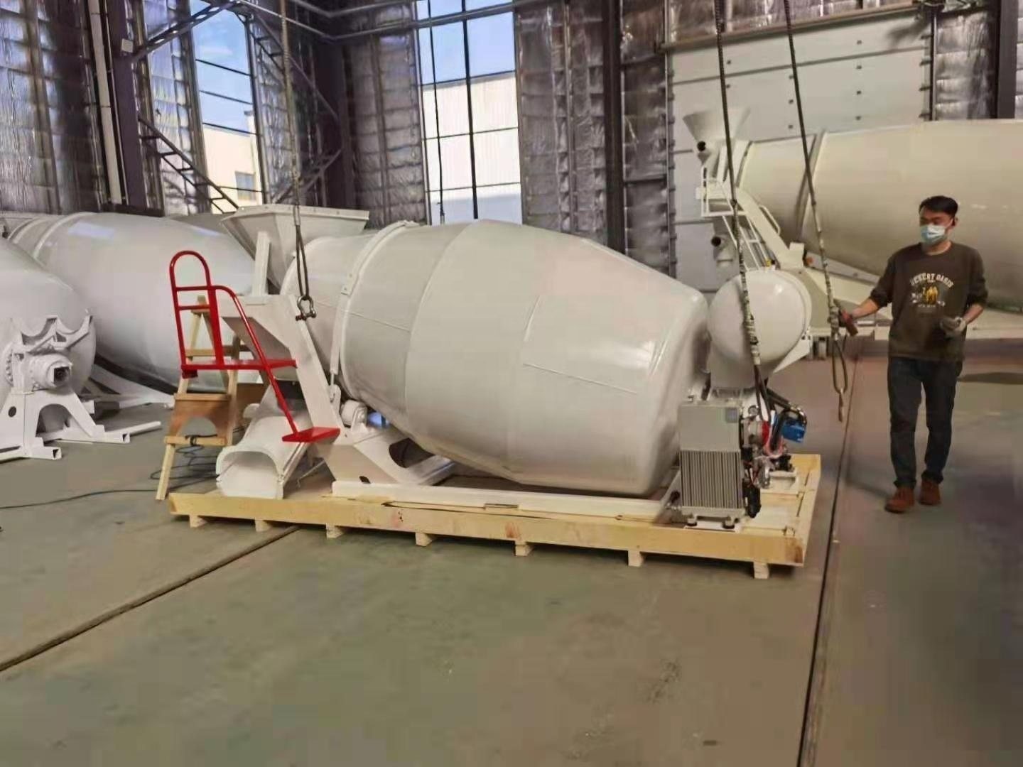 Solitary Portland Cement Concrete Mixer Drum Truck 5 Cubic Yard Separate Truck Mixer Drum For Sale In The Whole World