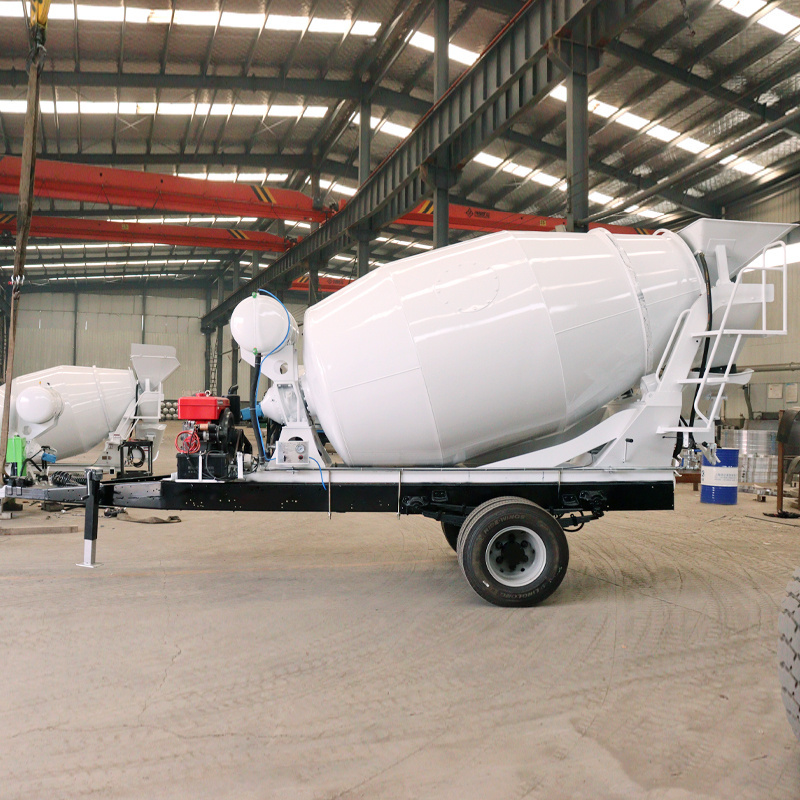 Factory Customization 4 Cubic Yards Concrete Portland Transit Mixers Movable Mini Concrete Mixer For Trucks