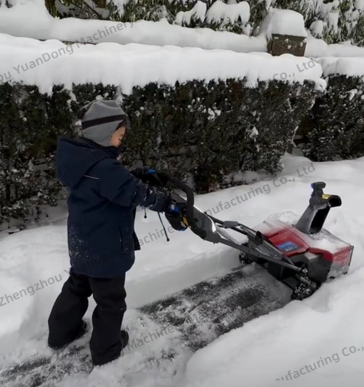 Hand-push Small Snow Removal Equipment Blower Ride On Snow Remover