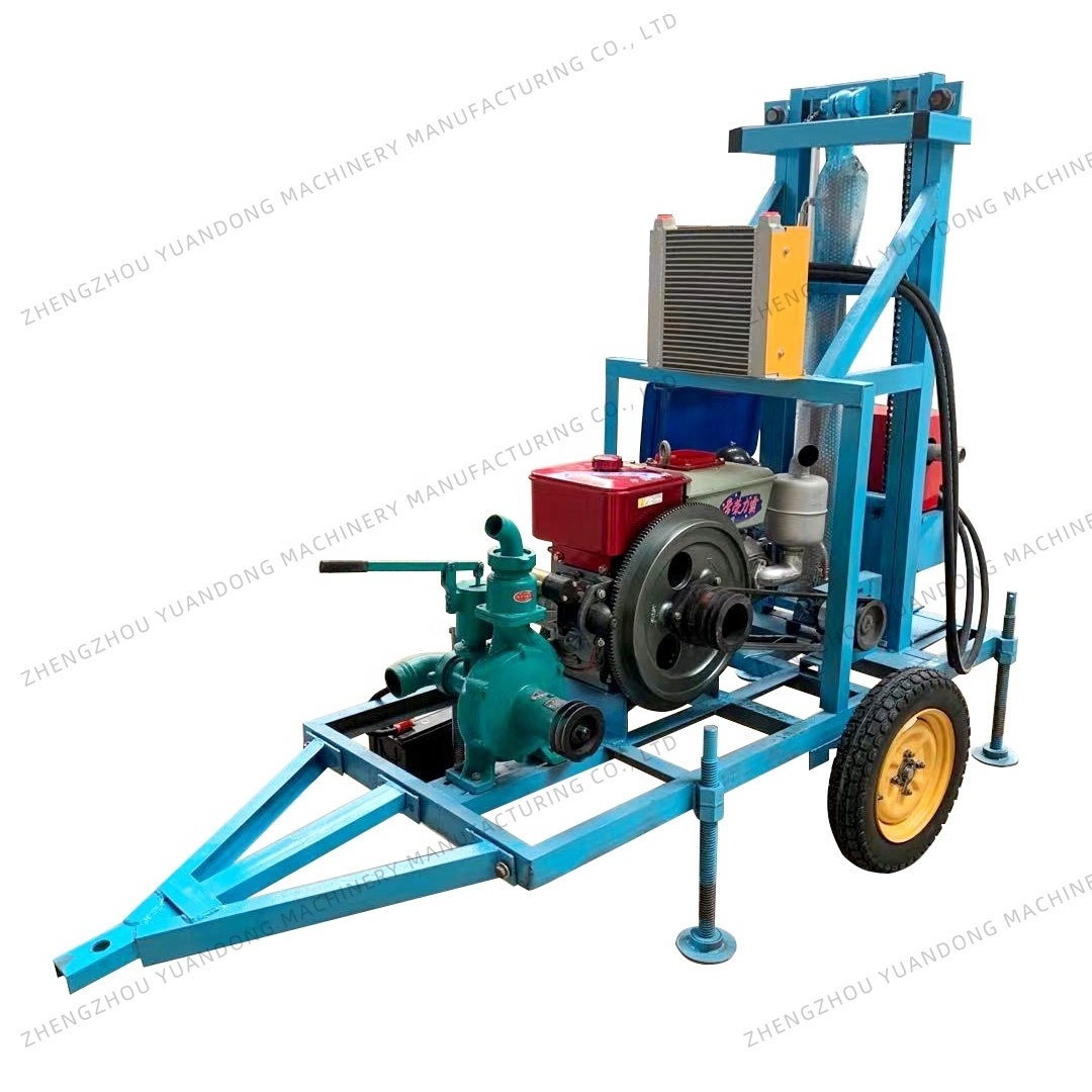 More Powerful Blast Hole Drill Rig Used Portable Water Well Drilling Rigs For Sale Water Well Drilling Machine