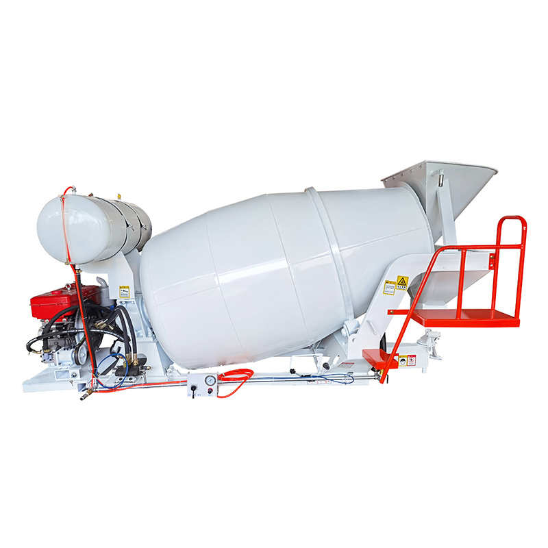 2 Year Warranty Tank With Agitator Mixers Concrete Mixer Truck Movable Concrete Mixer