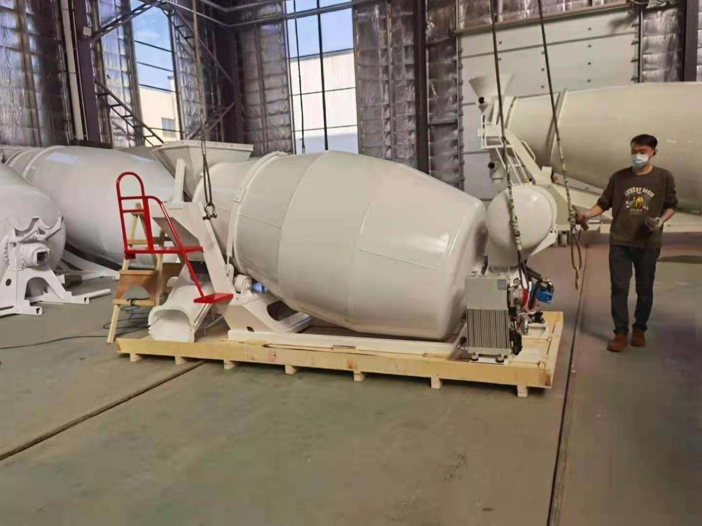 2 yard cement mixer concrete mixer with pump machine concrete truck mixer