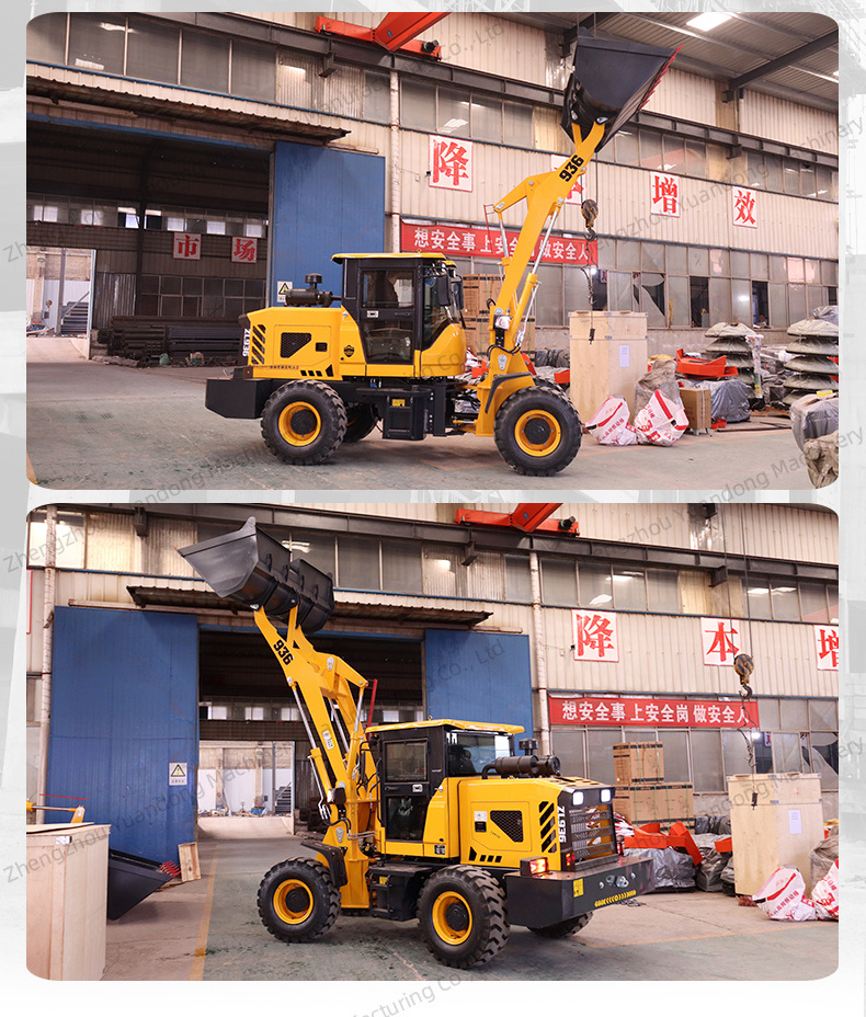 China Top Small 3 Ton Telescope Front End Loader Machine Price 5T Compact Telescopic Mini 5 Ton Wheel Loaders For Sale