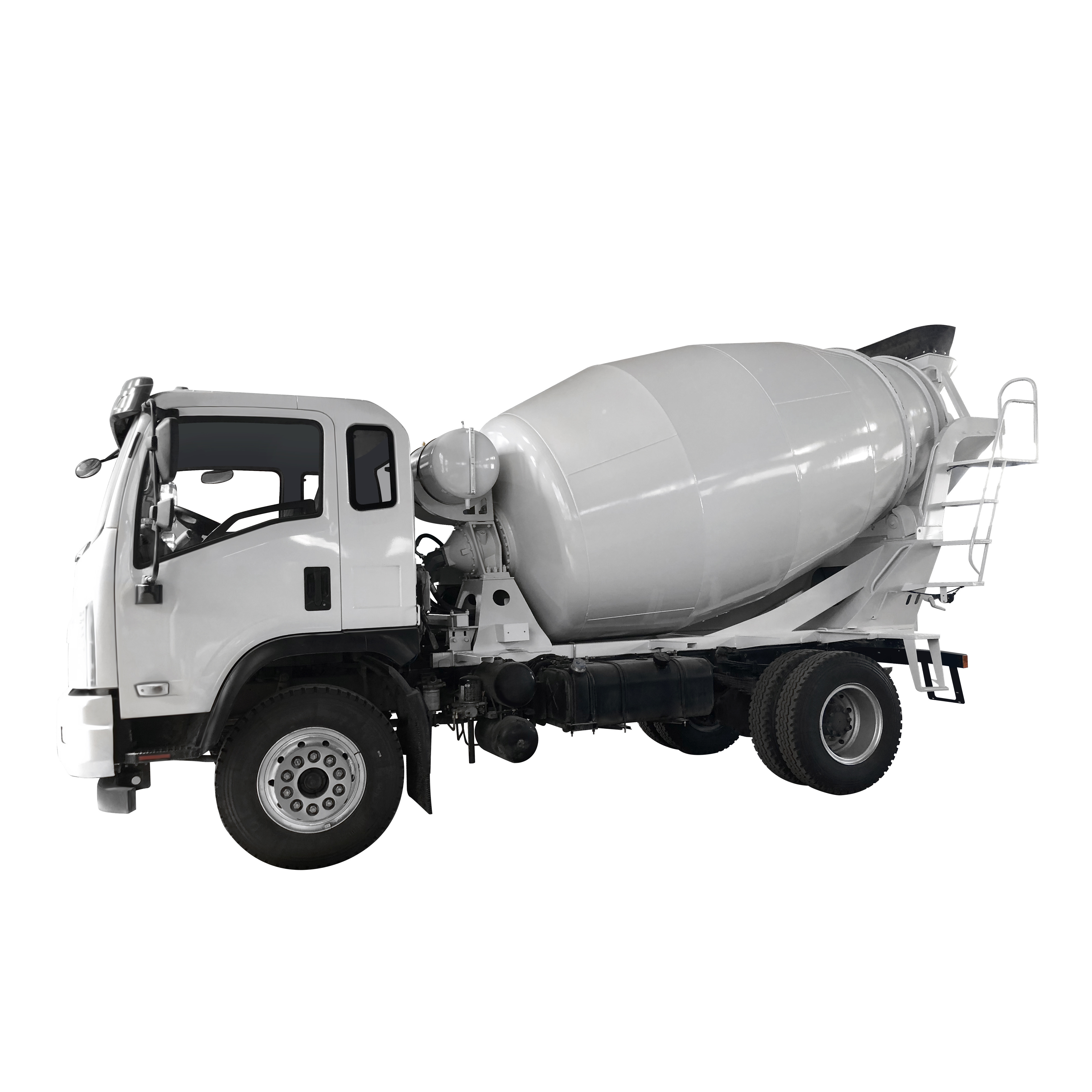 4 m3 concrete mixer truck mounted concrete mixer cement mixer with plastic drum