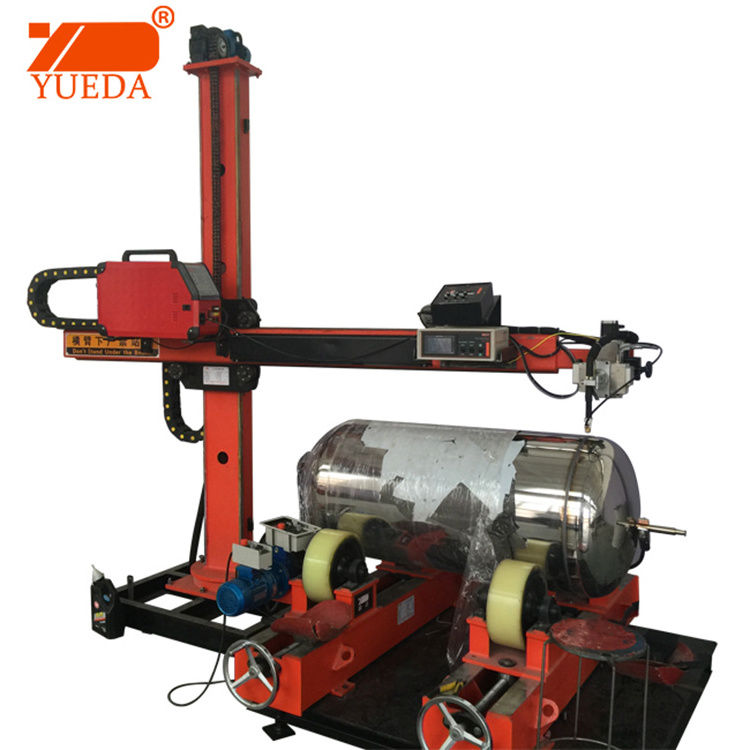 Yueda Seam Welding Equipment Automated Circular Seam MIG Inverter Welding Machine