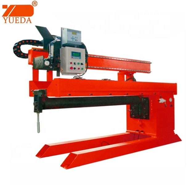 Yueda factory ZF-1000 Longitudinal welding machine/straight seam welding equipment/argon arc steel drum barrel welder