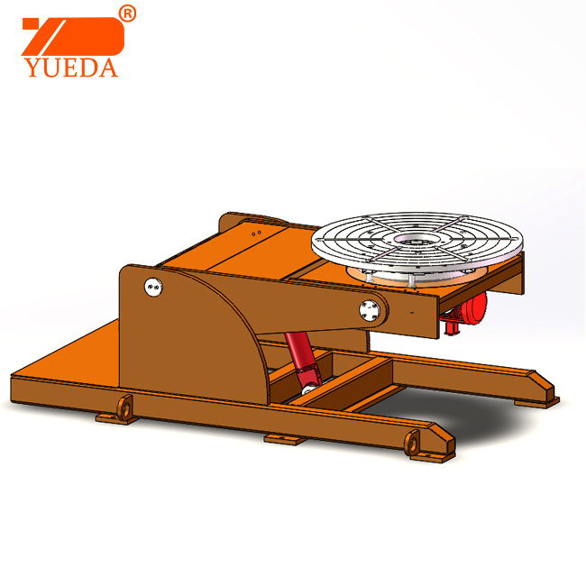 HBY03 Hydraulic Welding Positioners  Rotary Table Turn Table