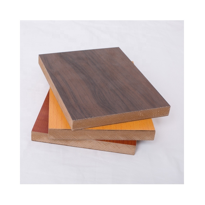 Good quality mdf 3mm 6mm 9mm 12mm 15mm 18mm laminated mdf white melamine mdf hdf board furniture board