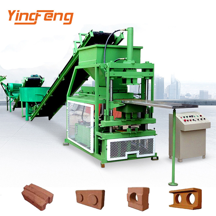 Concrete Block Building Machine YF5-10 Block Machine Interlocking Bricks Machine Latest