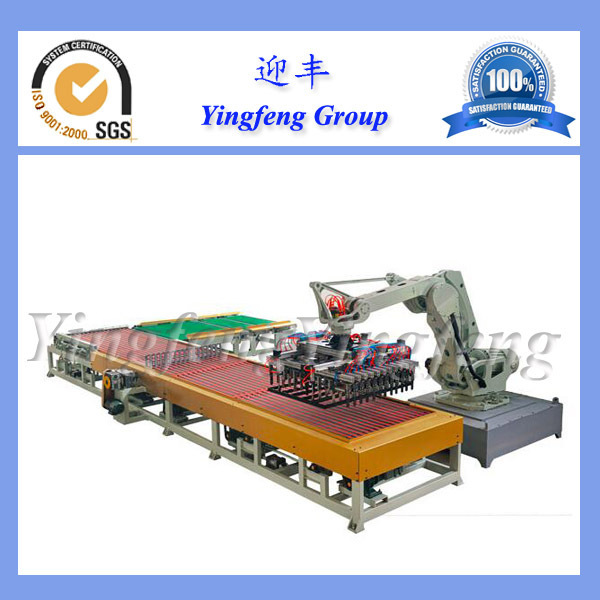 Yingfeng Automatic Clay Brick Stacker Stacking Laying Setting Robot Arm For Brick Machine