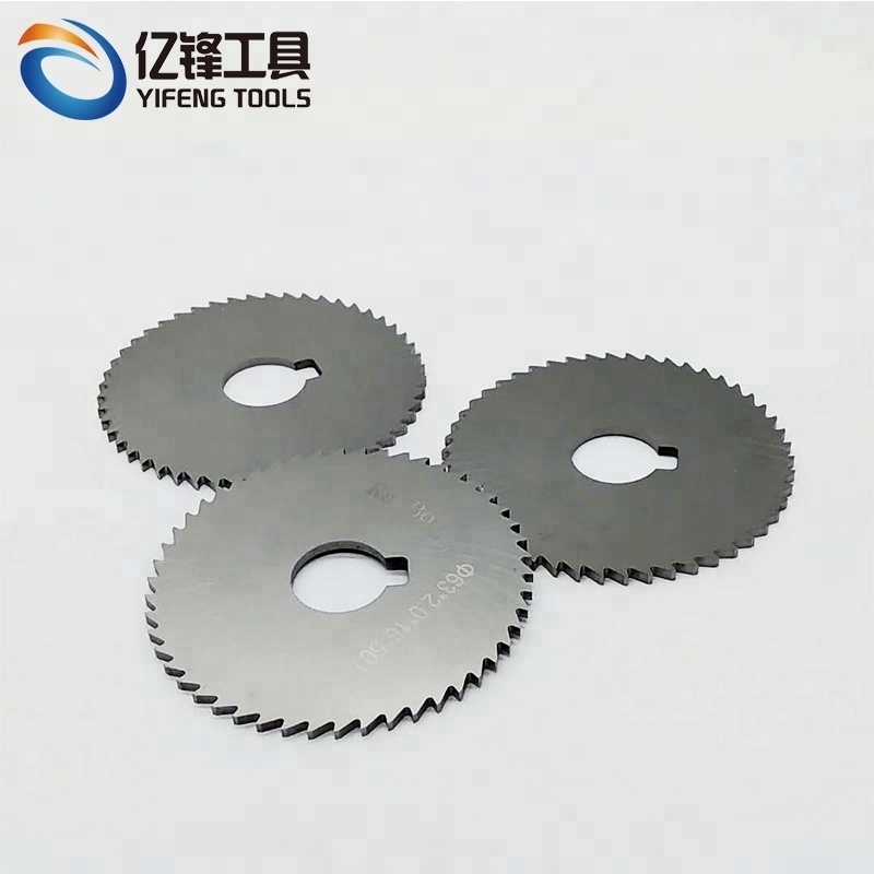 Tungsten Carbide Tipped Saw Blade High Quality CNC Solid Carbide Slitting Saw Cutter