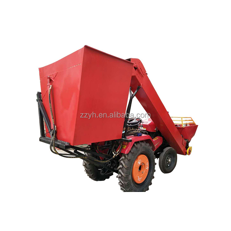 2 row mini small tractor mounted maize sweet corn cob combine harvester machine prices for sale