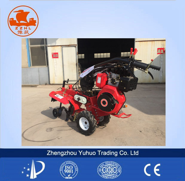 two wheel potato plow with diesel engine