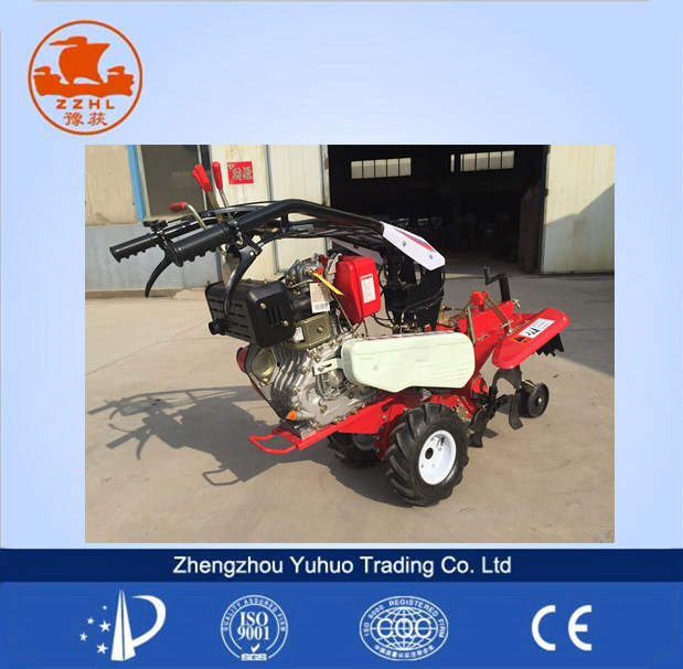 two wheel potato plow with diesel engine