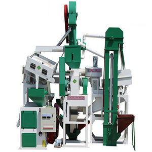 South Korea 20T/A Automatic Combined Parboiled Multi Functional Compact Diesel Rice Milling Machine