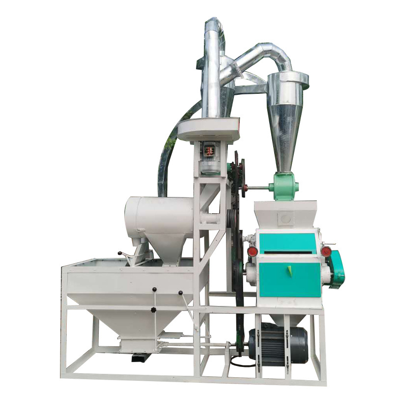 Grade 1 Sifted Mini Solar Powered Maize Miller Per Day 60 Tons 10 Tpd Wheat Flour Milling Machine